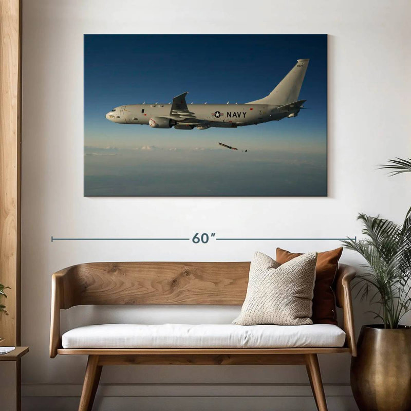 Mehar Boeing P-8 Poseidon, H 32 po x l 48 po