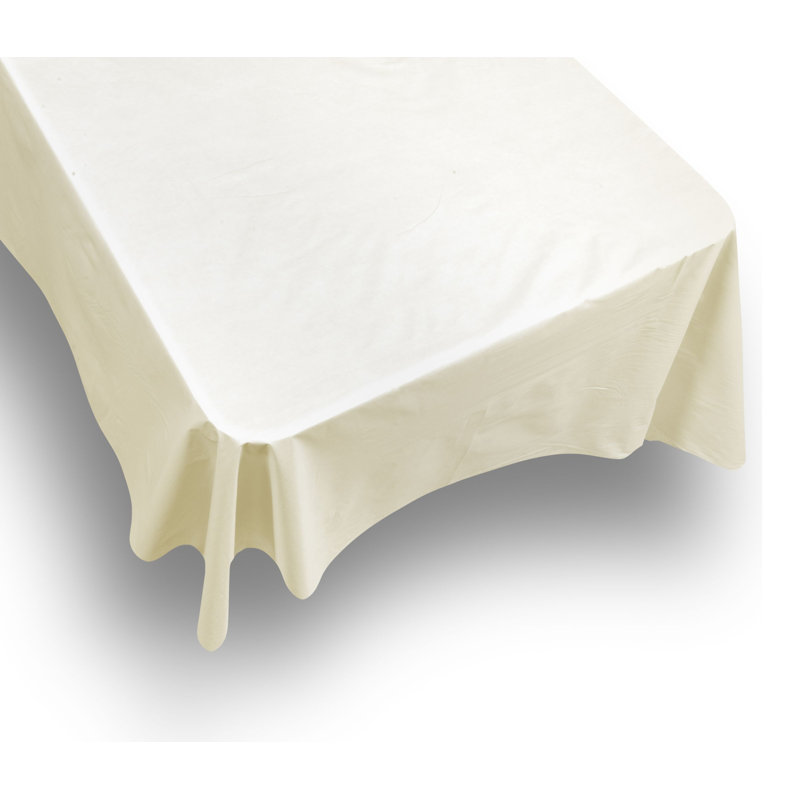 Nappe Frankly, 52 po x 90 po, Ivoire