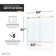 Raymore Series 60'' W x 62'' H Single Added Frameless Tub Door with Clear Glass