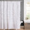 Rideau de douche simple à motif floral Lucia