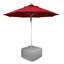 Repose-pieds extérieur Labraya avec coussin Sunbrella-1724432850