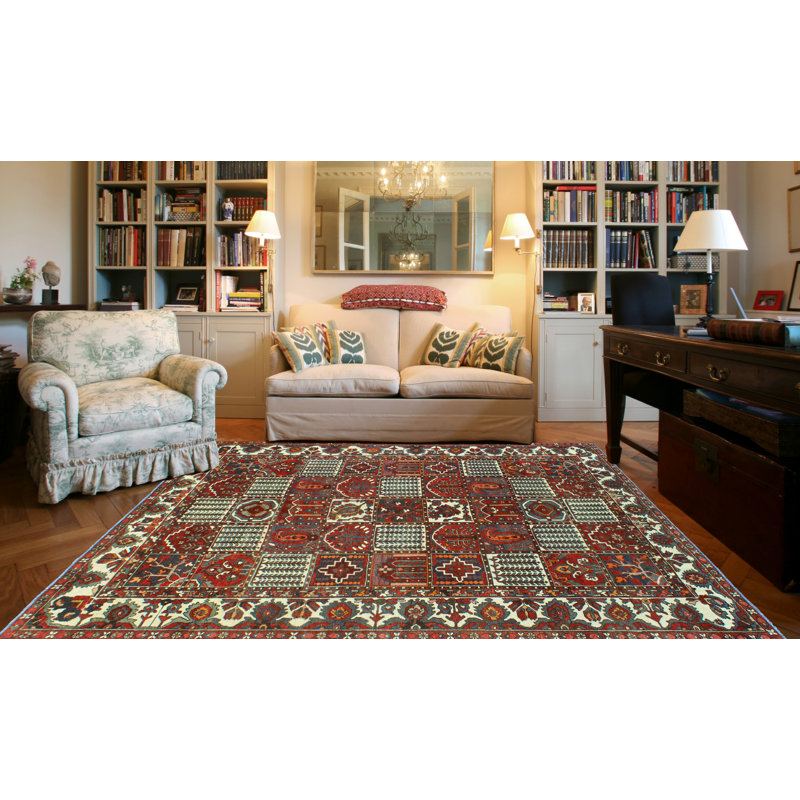 Khrystopher Bakhtiari Khalil Red Rug