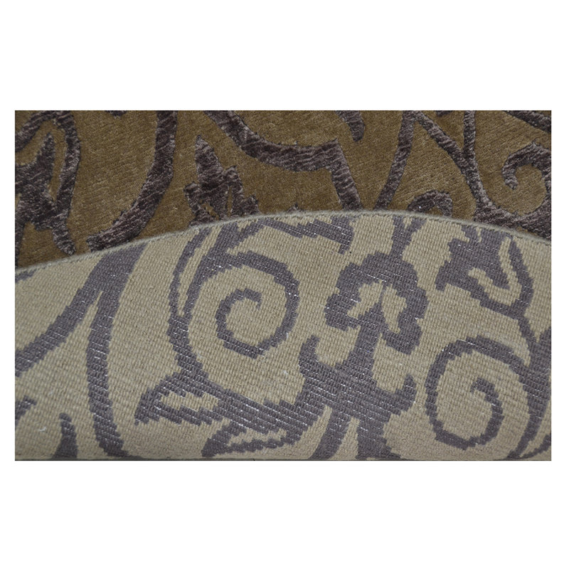 Floral Area Rug, Round 7'