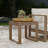 Gavina Solid Eucalyptus Wood Outdoor Side Table