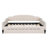 Upholstered Tufted Daybed With Two Drawers
