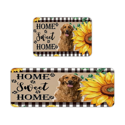Tapis de cuisine 2 pièces Golden Retriever