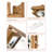 Digregorio Brown Wood Picture Frame