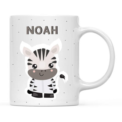 Grande tasse à café zèbre pour enfant Villalobos