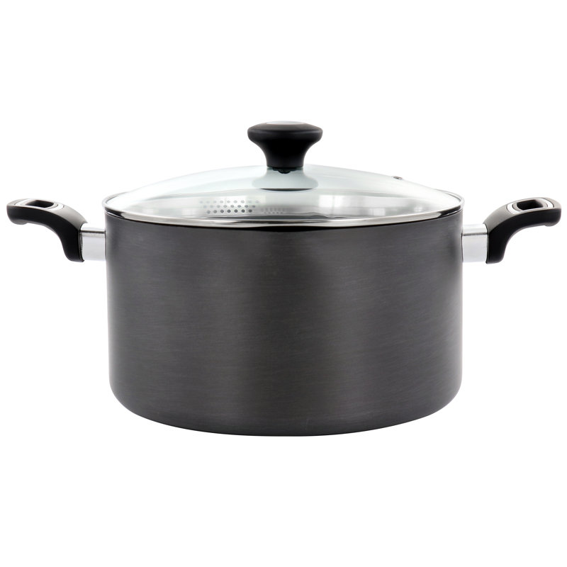 Martha Stewart 8 pte Cocotte en aluminium antiadhésive