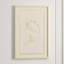 Male Nude 3' Framed Print on Glass
