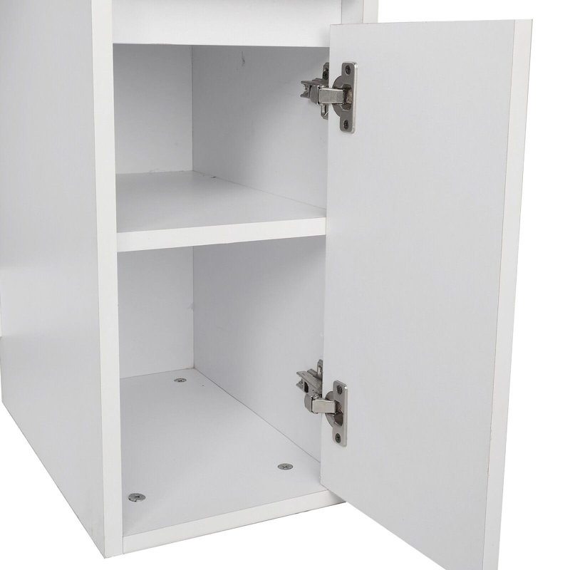 Claverton Dressing Table with Mirror, White