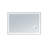 Flat LED Wall Mirror-21376086
