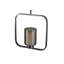 Altheimer 1 - Light Nickel Geometric Pendant