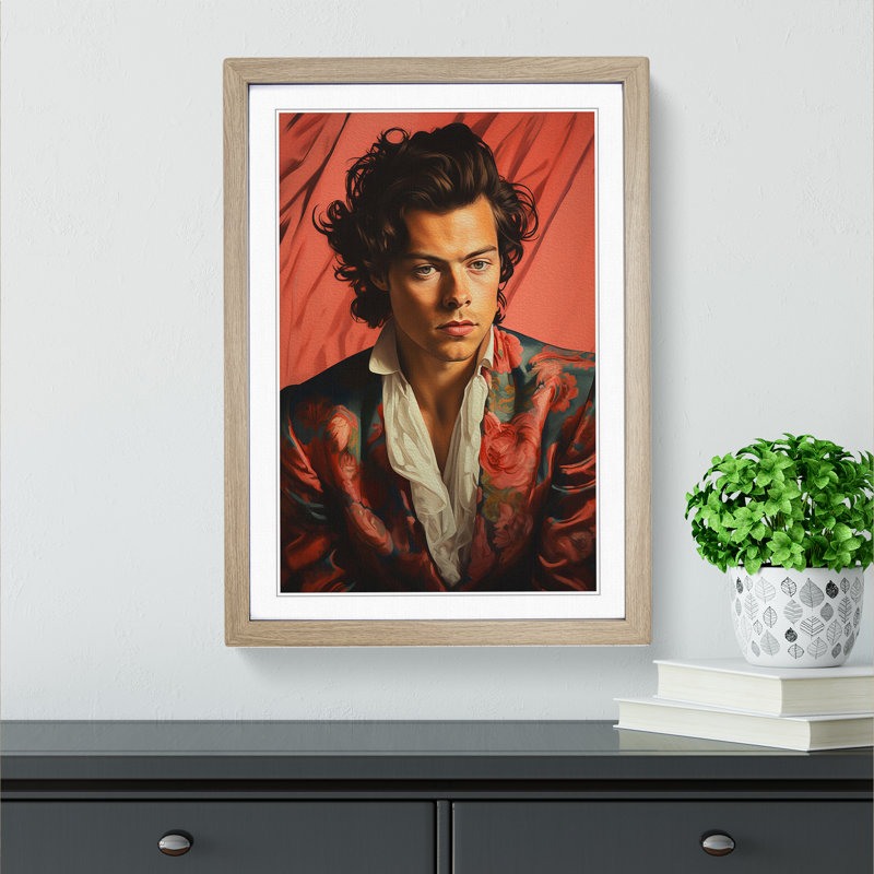 Harry Styles Classicism No.3 - Framed Print