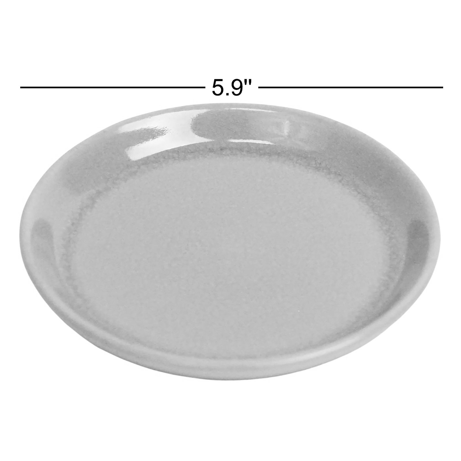 Borgen Bread and Butter Plate, Chalk