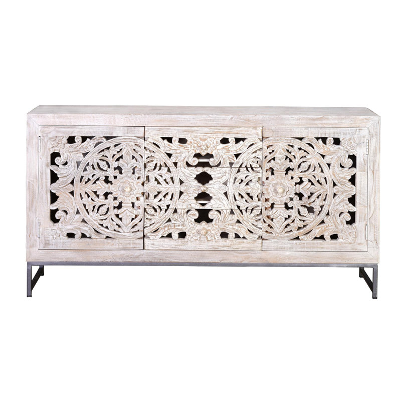 150cm Solid Wood Sideboard