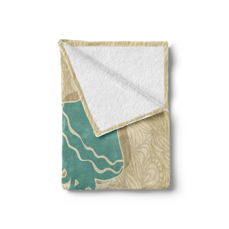 Hand Woven Throw Blanket, 50" x 60"