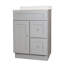 Meuble-lavabo simple 25 po avec plateau Leler
