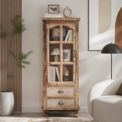 Rustic Wooden Storage Cabinet