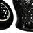 Decorative Chinoiserie Ceramic Tall Jar with Lid for Home Decor Accent - Contemporary Openword Table Jar Ideal for Living Room Styling - Black-1028251099-1028251098