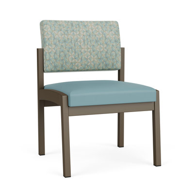 Chaise sans accoudoirs en acier Lenox