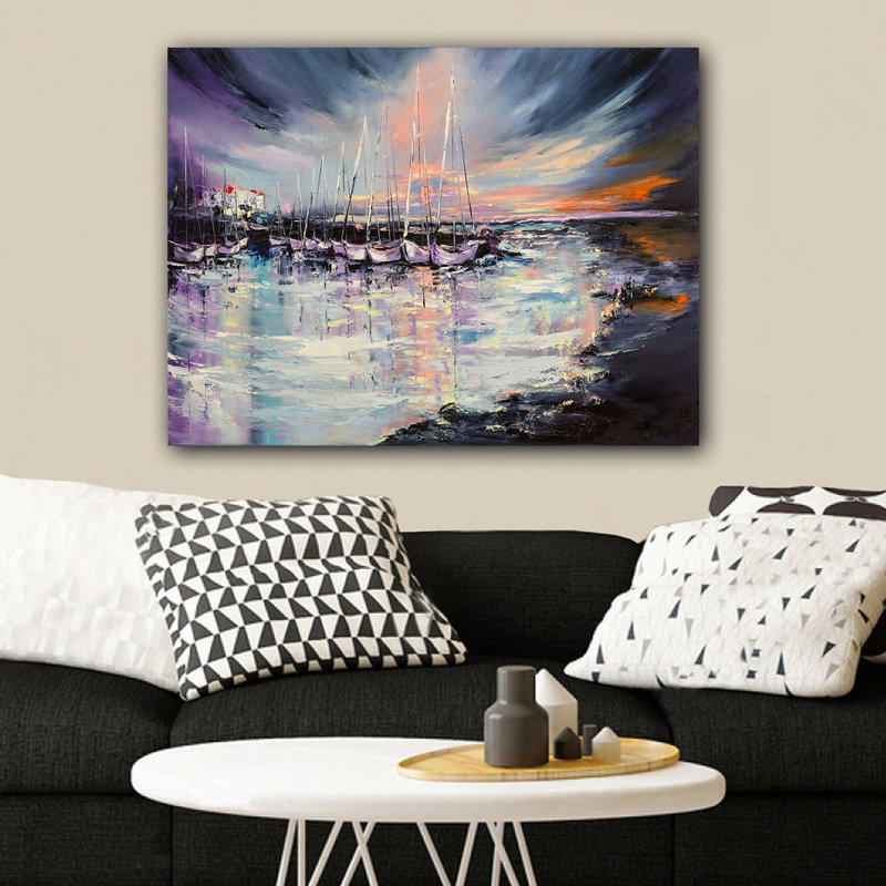 Peinture sur toile tendue