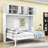 Ludgero Wooden Murphy Bed Wall Bed with Cabinets-1707283890-1707283891