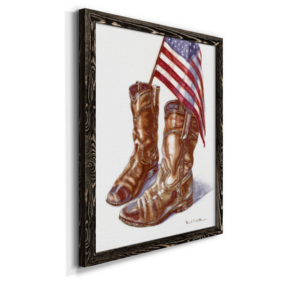" Cowboy Boots I " Painting Print
