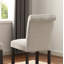 Tabouret à hauteur de comptoir touffeté en bois massif Leviton, ensemble de 2, sièges confortables et élégants pour les cuisines et les bars modernes-967337560