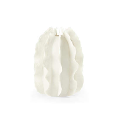 Blanc De Chine Handcrafted Table Vase