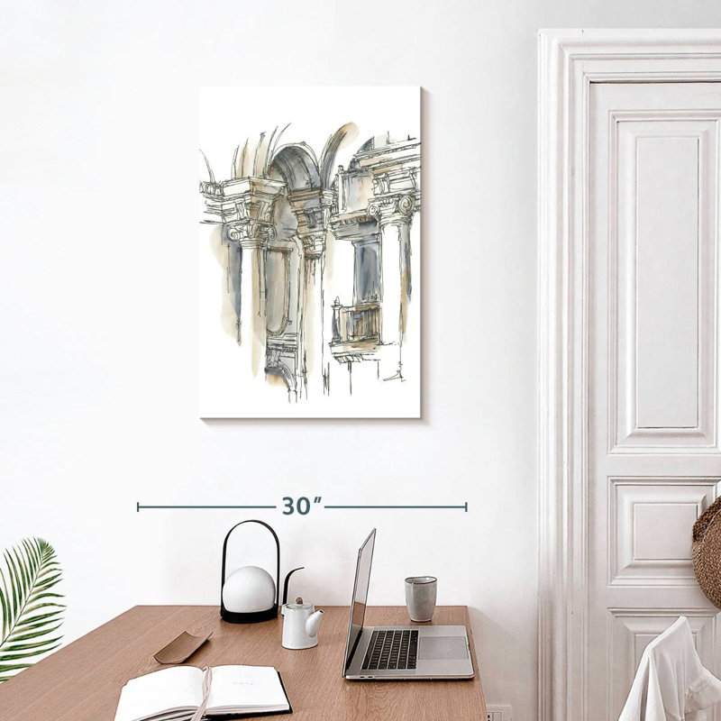 Lilie Plein Air Interior Study I, 30" H x 20" W