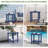 Outdoor Side Table 2 Tier  Outdoor Table For Adirondack Side Tables For Outside Or Indoor Bamboo End Table For Pool Porch Weather Resistant Easy Maintenance-119291020