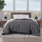 EJ Classic 100% Luxe Cotton Sateen Duvet Cover Set - Smooth & Breathable