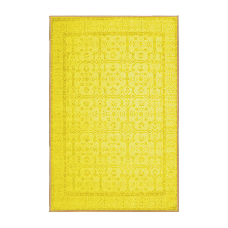 Washable Oriental Indoor Rug, Rectangle 7' x 9'