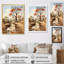 Baobab africain, paysage de savane II - impressions de toile de baobab-97171110-97171120