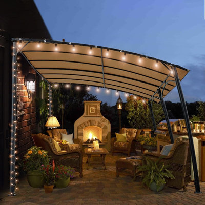Gazebo Canopy Replacement Cover Waterproof