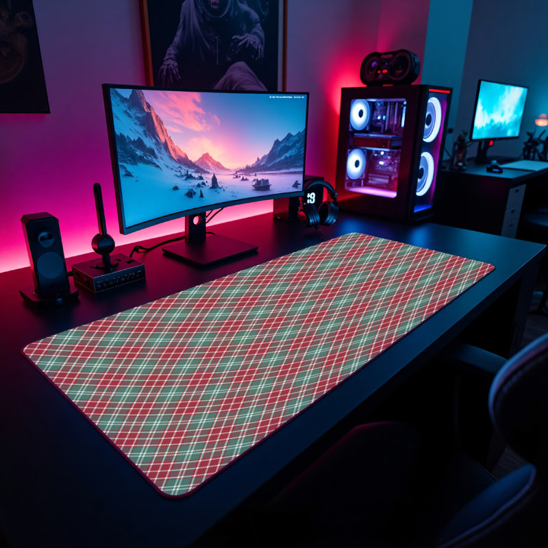 Polyester Desk Pad, 31.5x15.5