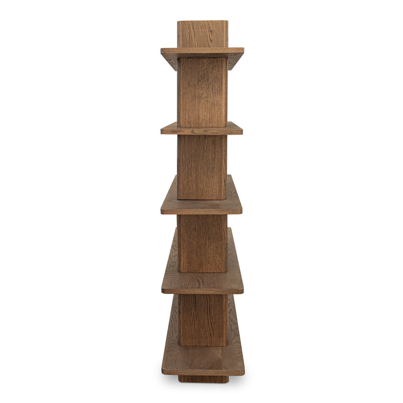 Casey Large Bookcase Dark Brown, Dark Brown
