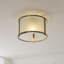 Anesty Frosted Glass Flush Mount