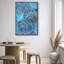 Neon garden Canvas Abstract Print by Oliver Gal, Black Frame, 10 x 15-1711856840-1778261222