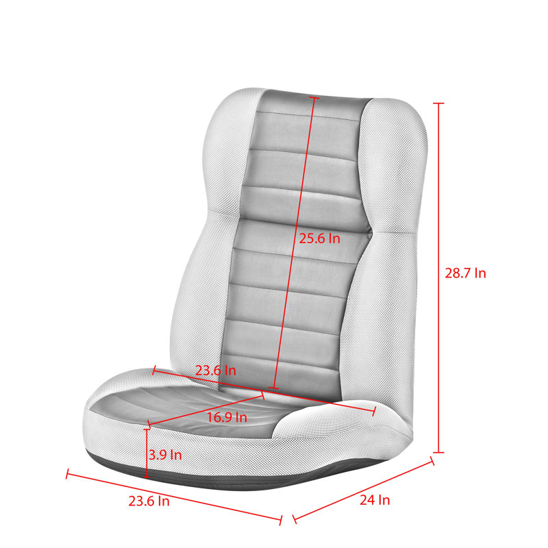 Fauteuil inclinable en filet Mesh, jaune, Rouge