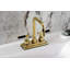 Robinet de salle de bain central à 4 poignées à fixation sur comptoir à 4 trous avec 4 tiroirs Kingston-95752642