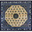 Tapis antique chinois Baotou des années 1920