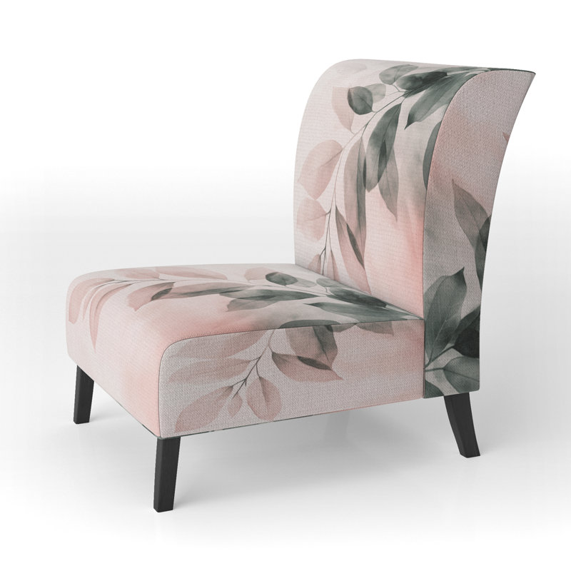 Fauteuil de chambre Leaves, Pantoufle sans accoudoirs