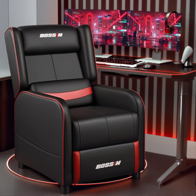 BOSSIN Adjustable Reclining Ergonomic Rocker Game Chair