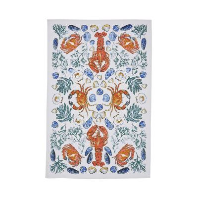 Shellfish Tea Towel Kitchen Towel