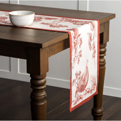 Maison d'Hermine  Thanksgiving Tartan 100% Cotton Tablecloth - 60" x 90"