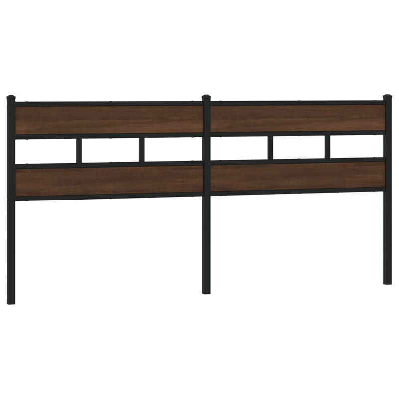 Alayha Replace Headboard, 91.5cm H x 206cm W, Brown Oak