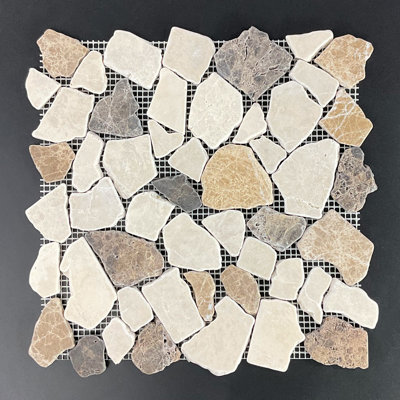 Carreau de mosaïque 12,5 "x 12,5"