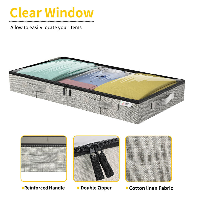 Brayden Studio Fabric Storage Bag